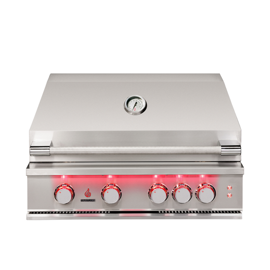 TrueFlame 32" 4 Burner Gas Grill