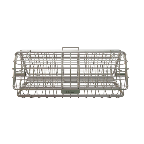 Primo 3-Sided Stainless Steel Rotisserie Basket – Basket for All Primo Rotisseries
