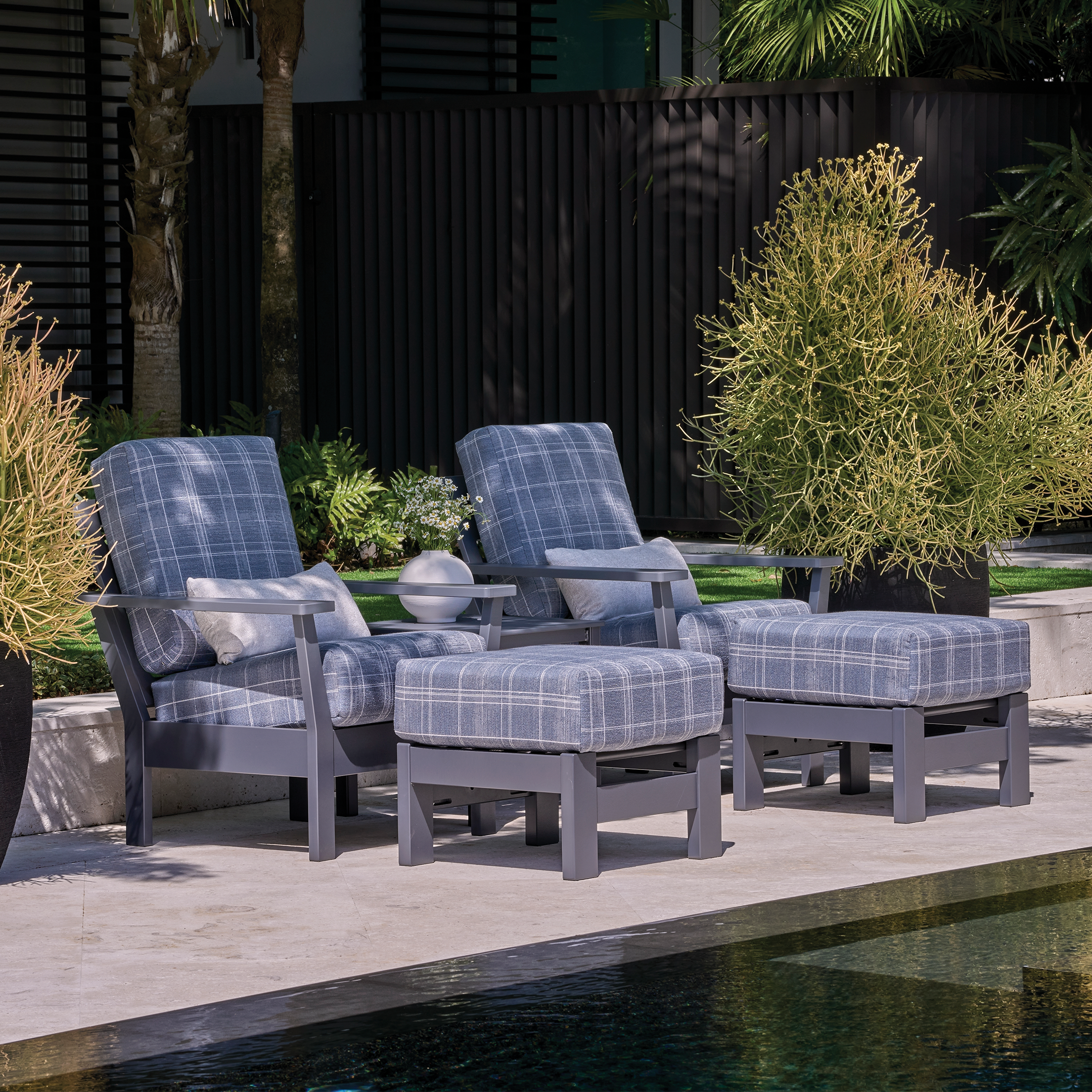 Telescope Casual Antero MGP Cushion Three-Seat Sofa – Deep Seating Outdoor Sofa