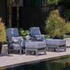Telescope Casual Antero MGP Cushion Two-Seat Loveseat – Deep Seating Outdoor Loveseat thumbnail