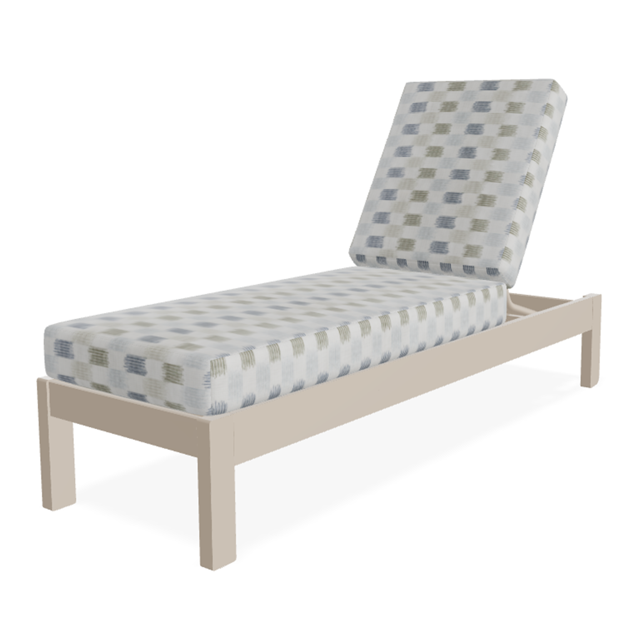 Telescope Casual Leeward MGP Cushion Three-Position Lay-Flat Armless Chaise