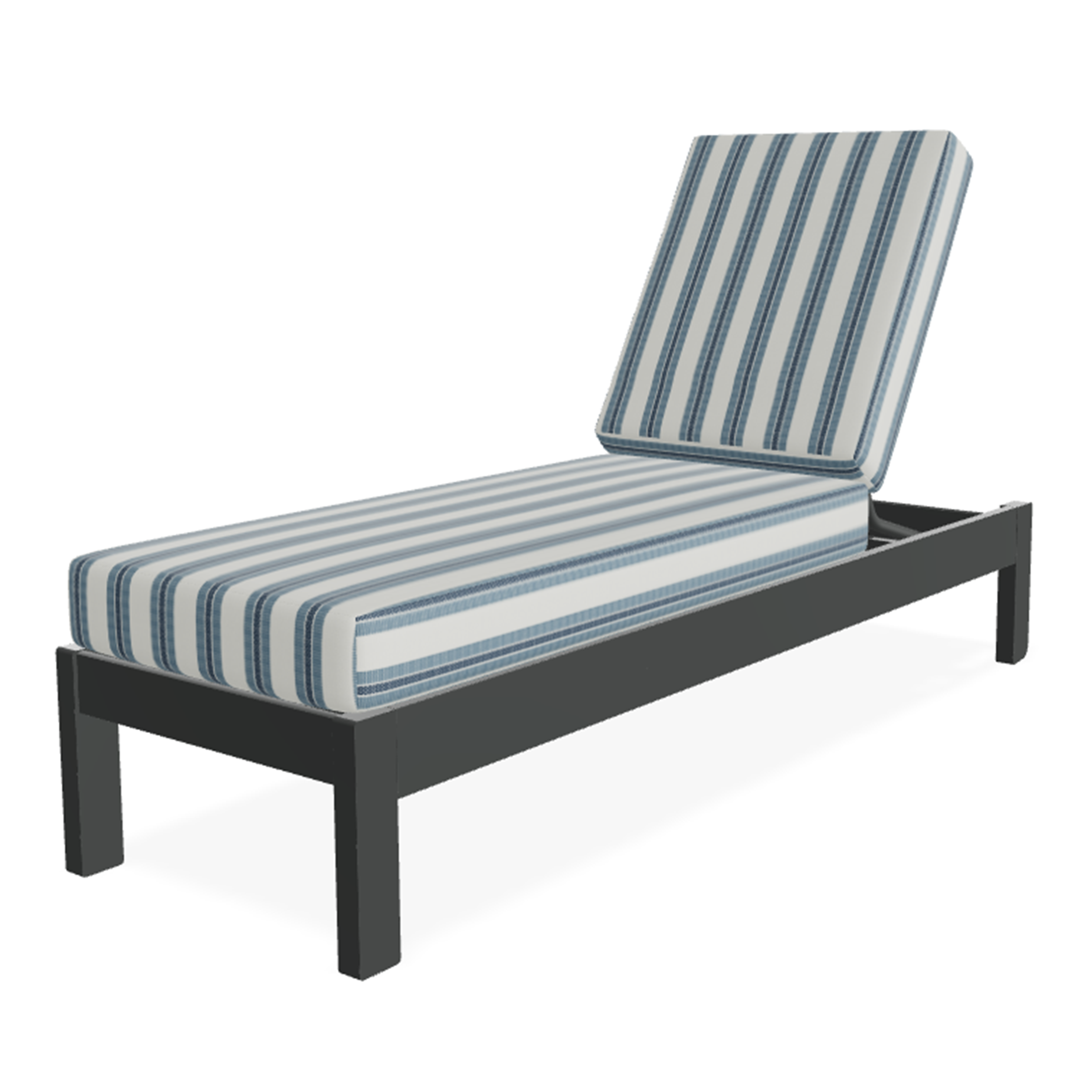 Telescope Casual Leeward MGP Cushion Three-Position Lay-Flat Armless Chaise