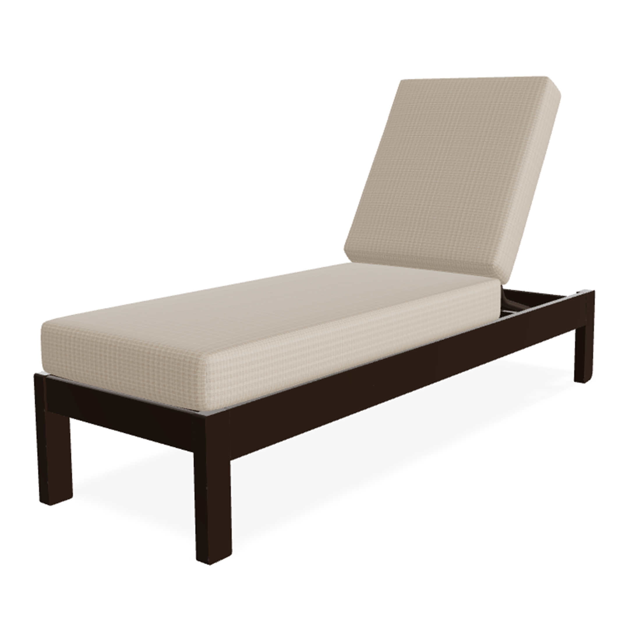 Telescope Casual Leeward MGP Cushion Three-Position Lay-Flat Armless Chaise