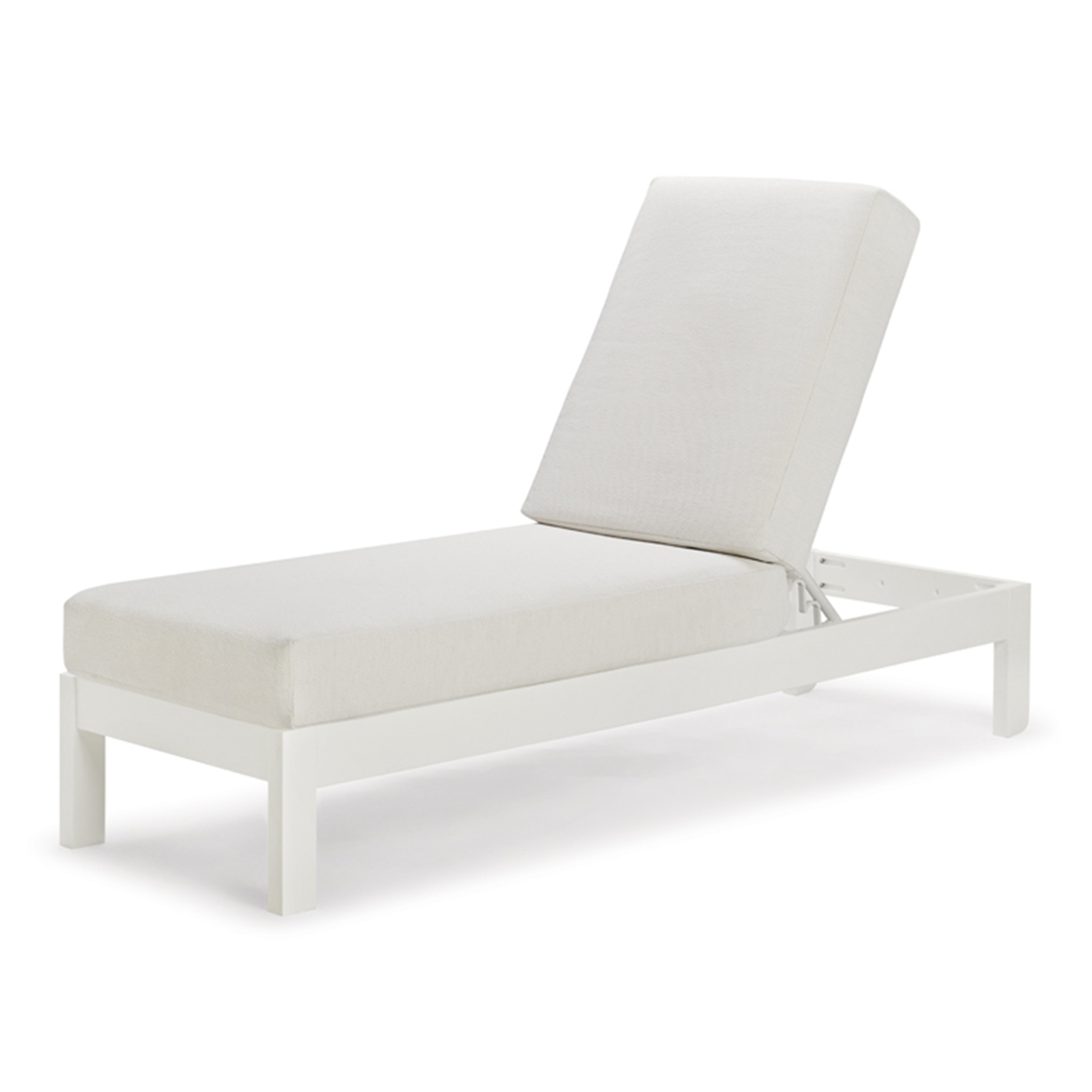 Telescope Casual Leeward MGP Cushion Three-Position Lay-Flat Armless Chaise