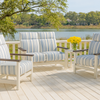 Telescope Casual Leeward Supreme Cushion Hidden Motion Loveseat with RX0 Boardwalk Rustic Polymer Arms thumbnail