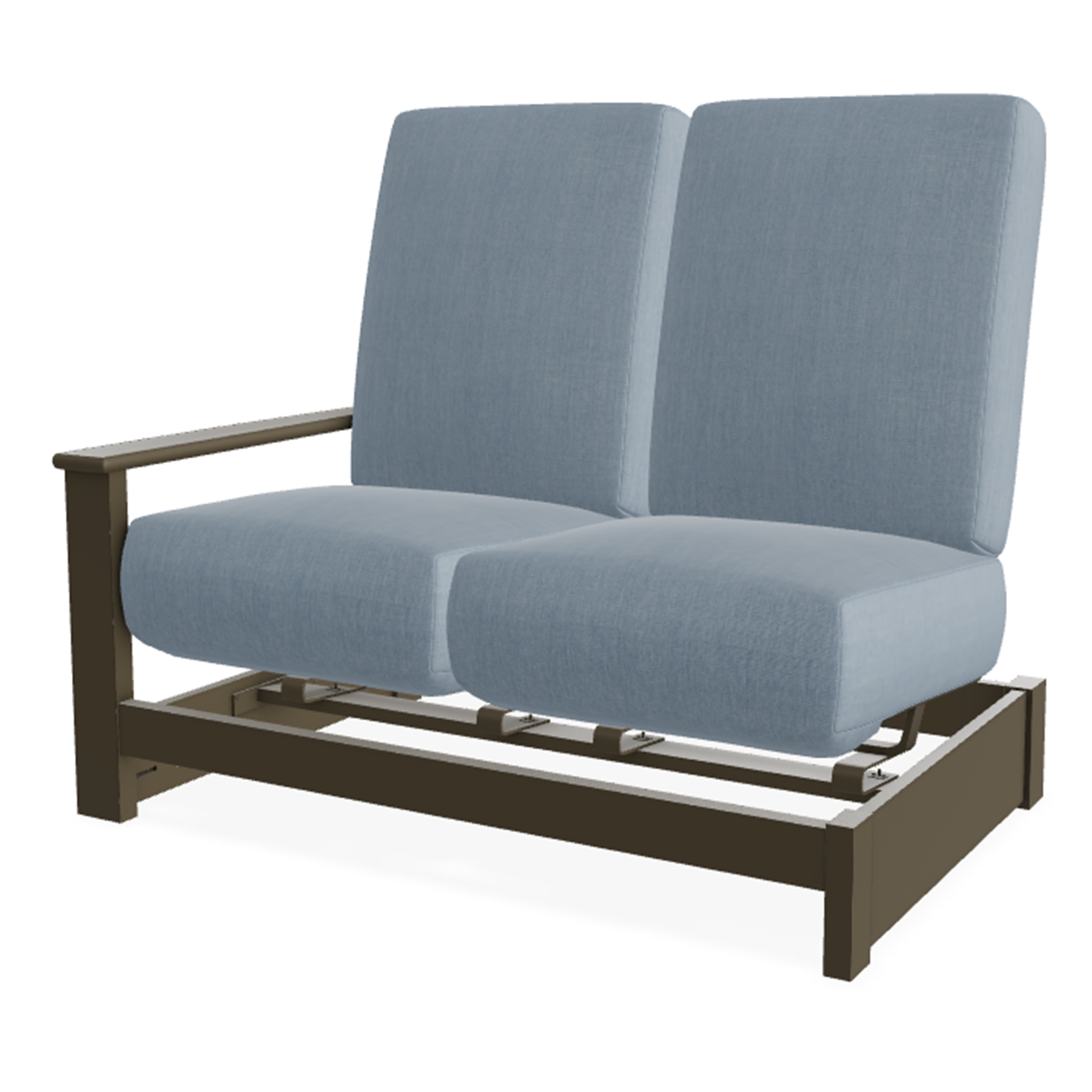 Telescope Casual Leeward MGP Cushion Right Arm Two-Seat Hidden Motion Sectional