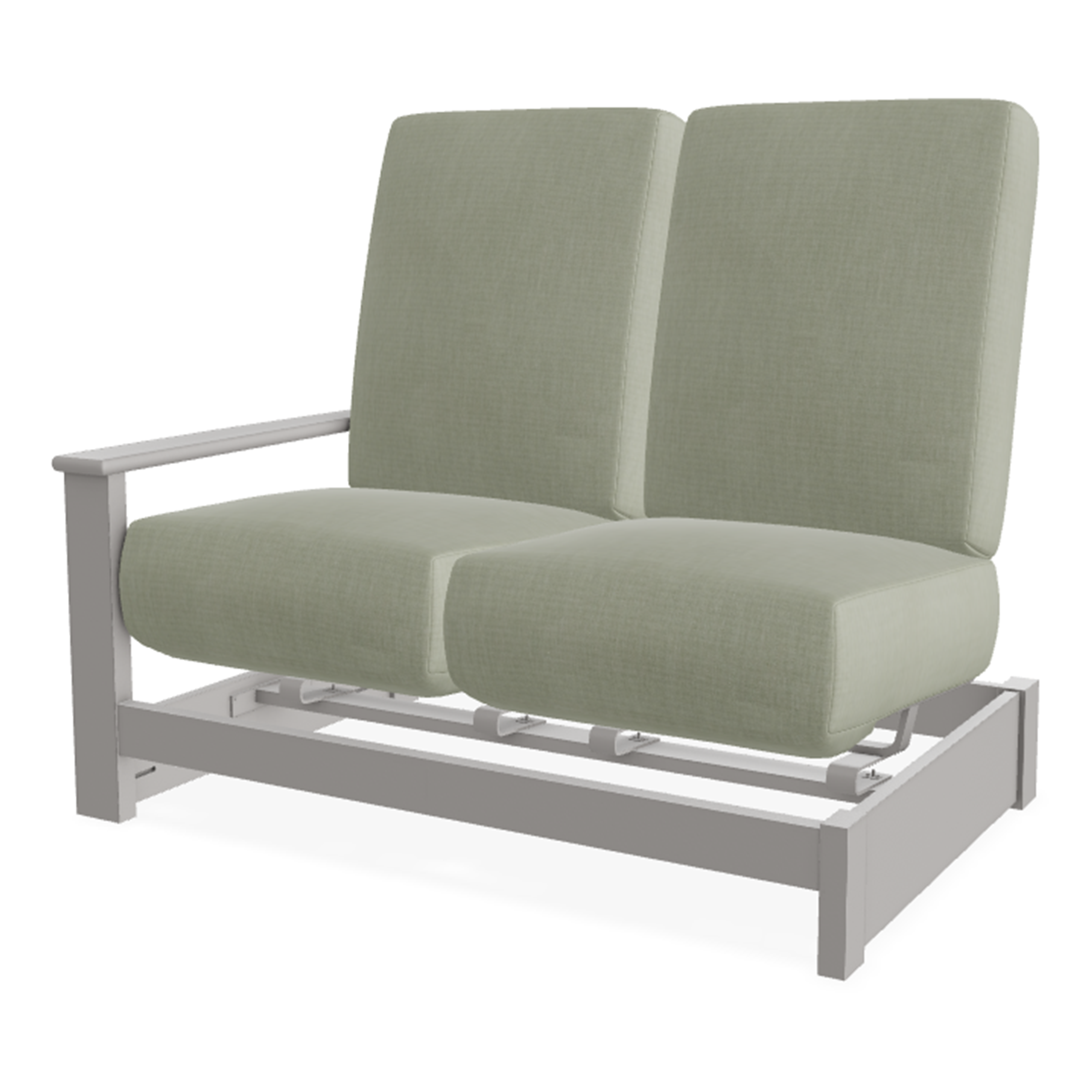 Telescope Casual Leeward MGP Cushion Right Arm Two-Seat Hidden Motion Sectional