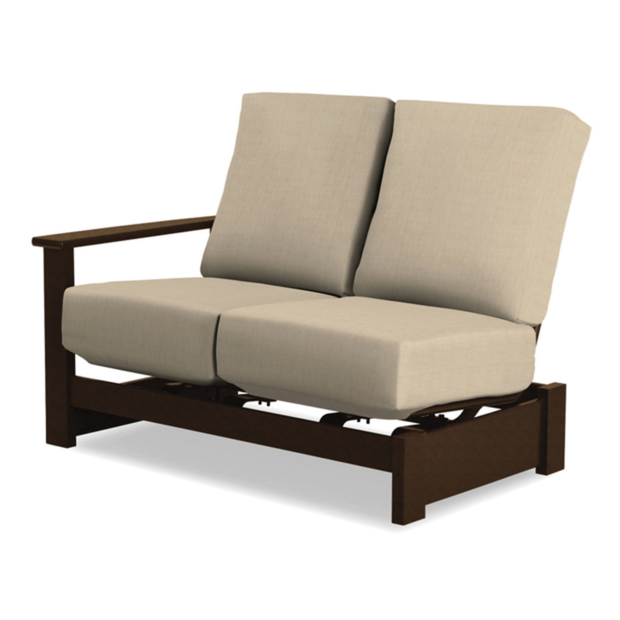Telescope Casual Leeward MGP Cushion Right Arm Two-Seat Hidden Motion Sectional