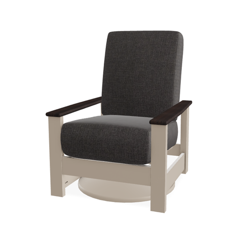 Telescope Casual Leeward Cushion Swivel Hidden Rocker – RU0 Chestnut Rustic Polymer Arms