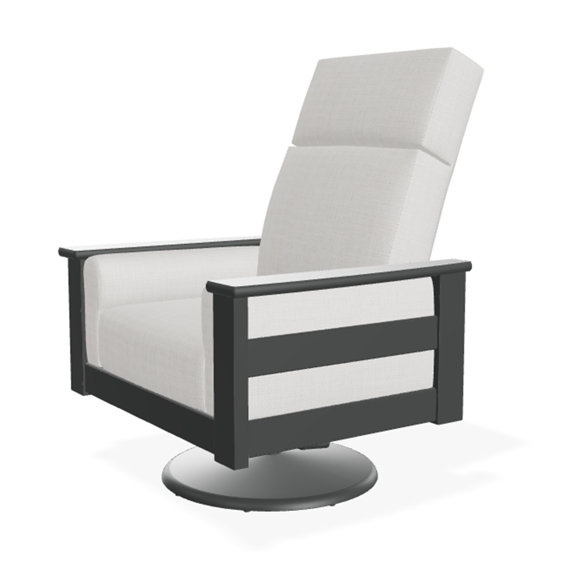 Telescope Leeward MGP Premier Swivel Rocker Chair with Arms – Plush Outdoor Cushion Seating - HUGE Selection of Fabric Options