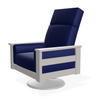 Telescope Leeward MGP Premier Swivel Rocker Chair with Arms – Plush Outdoor Cushion Seating - HUGE Selection of Fabric Options thumbnail