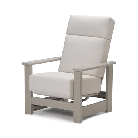 Leeward Supreme Hidden Motion Arm Chair w/ MGP Arms – High-Back Cushion Garden Chair - HUGE Selection of Fabric Options