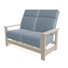 Telescope Leeward MGP Cushion Supreme Hidden Motion Loveseat w/ MGP Arms – 2-Seat Weather-Proof Relaxer thumbnail