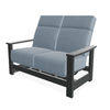 Telescope Leeward MGP Cushion Supreme Hidden Motion Loveseat w/ MGP Arms – 2-Seat Weather-Proof Relaxer thumbnail