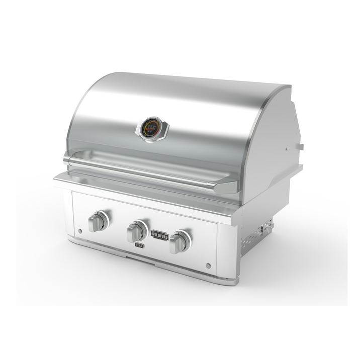 WildFire RANCH PRO 30” GAS GRILL ALL 304 SS (WFPRO30G-SS)