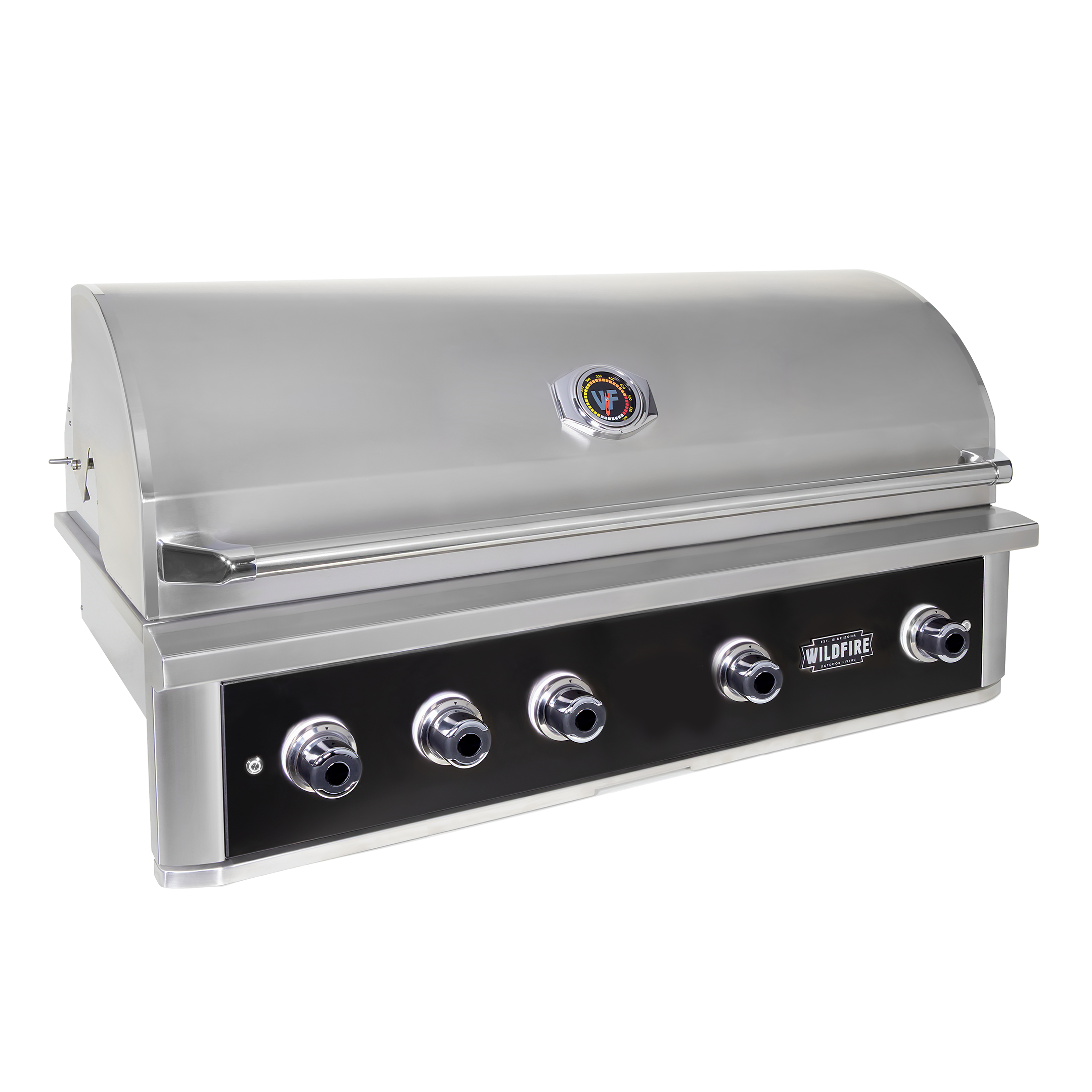 WildFire RANCH PRO 42” GAS GRILL BLACK FRONT PANEL 304 SS (WFPRO42G-BSS)