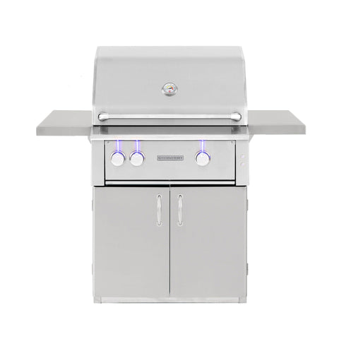 American Made Grills Alturi 30" Freestanding Grill (CART-ALT30 + ALT30T) — outdoor living product at Living Outdoorsy