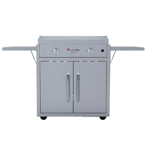 Le Griddle “The Ranch Hand” Freestanding Gas Griddle GFE75 CK – Dual 18,000 BTU U-Burners, 304 Stainless Steel, 30″ Cooking Surface