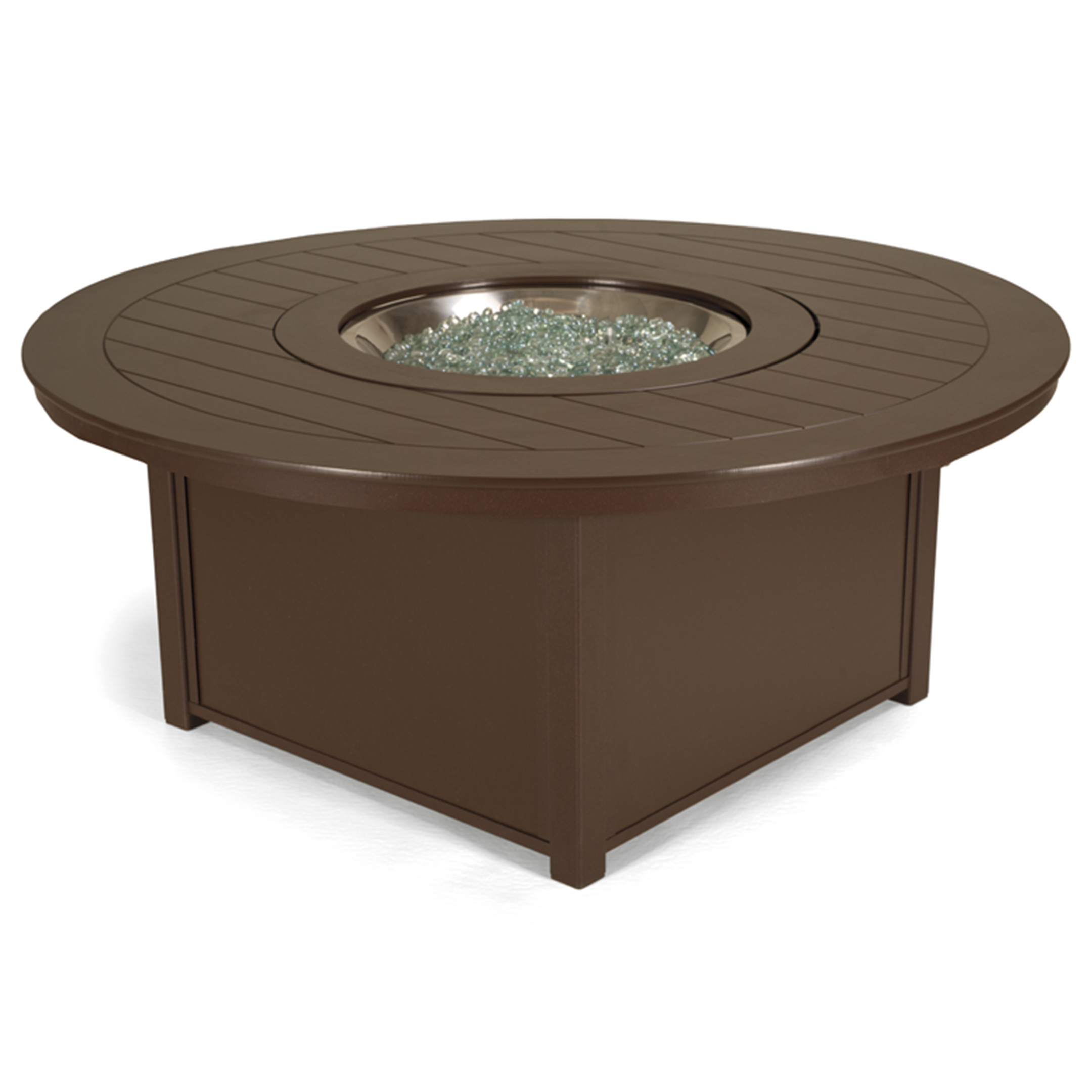 Telescope Casual 54″ Round MGP Top Fire Table – Large Marine-Grade Polymer Outdoor Fire Table