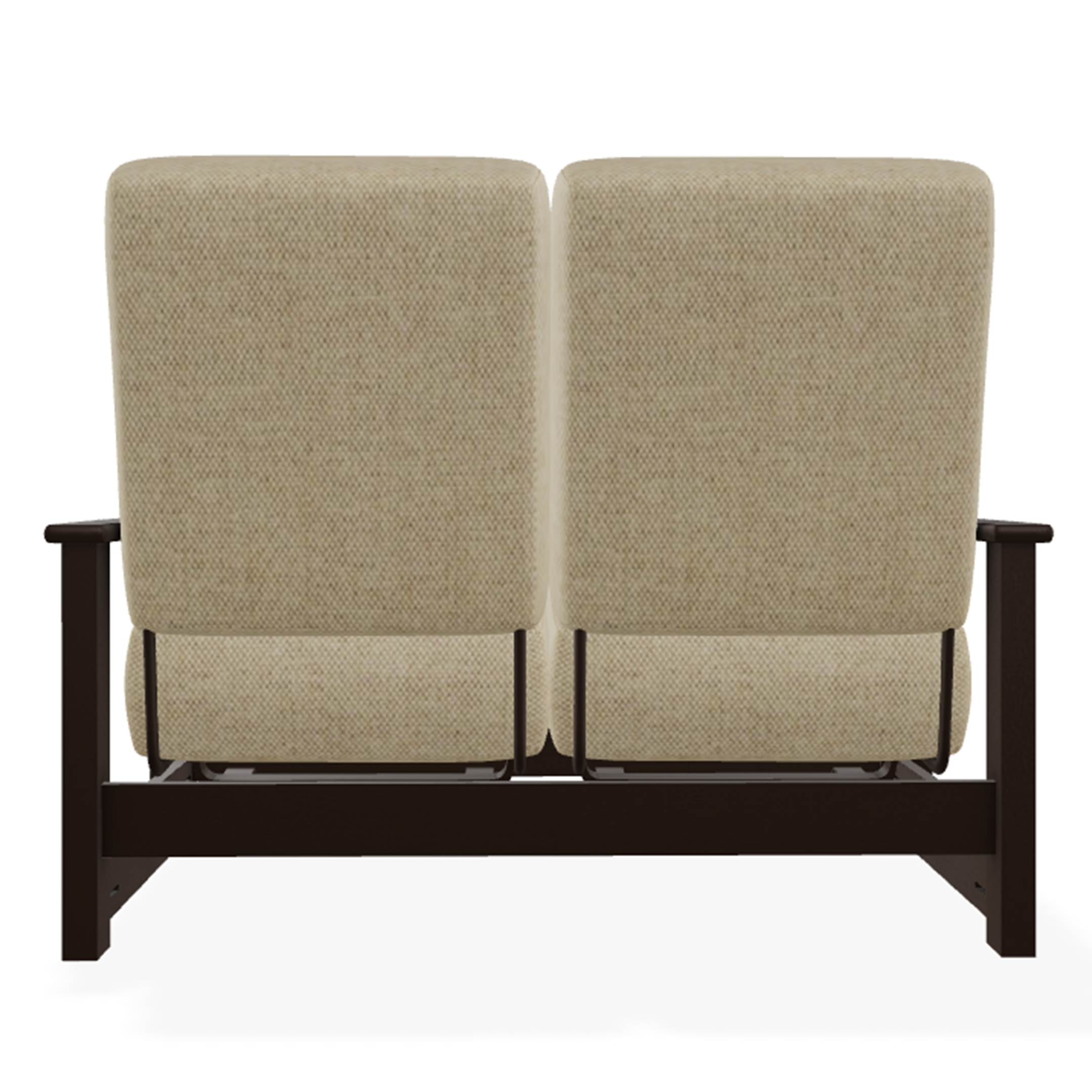 Telescope Casual Leeward Cushion Hidden Motion Loveseat with MGP Arms