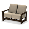 Telescope Casual Leeward Cushion Hidden Motion Loveseat with MGP Arms