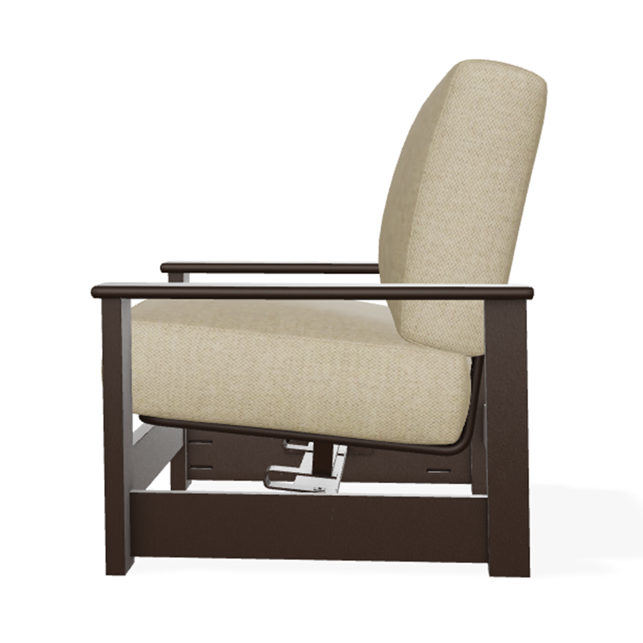 Telescope Casual Leeward Cushion Hidden Motion Arm Chair with MGP Arms