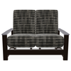 Telescope Casual Leeward Cushion Hidden Motion Loveseat – RG0 Cape Grey Rustic Polymer Arms thumbnail