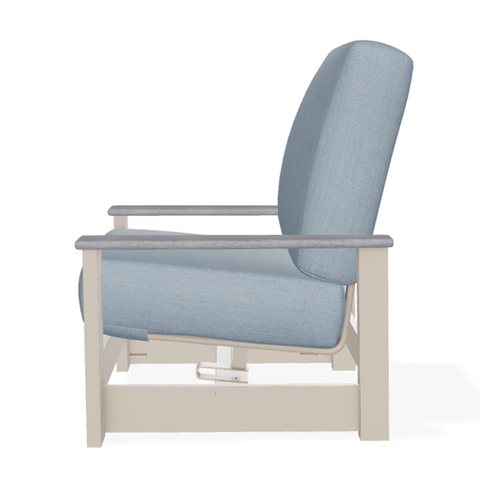 Telescope Casual Leeward Cushion Hidden Motion Arm Chair – RG0 Cape Grey Rustic Polymer Arms