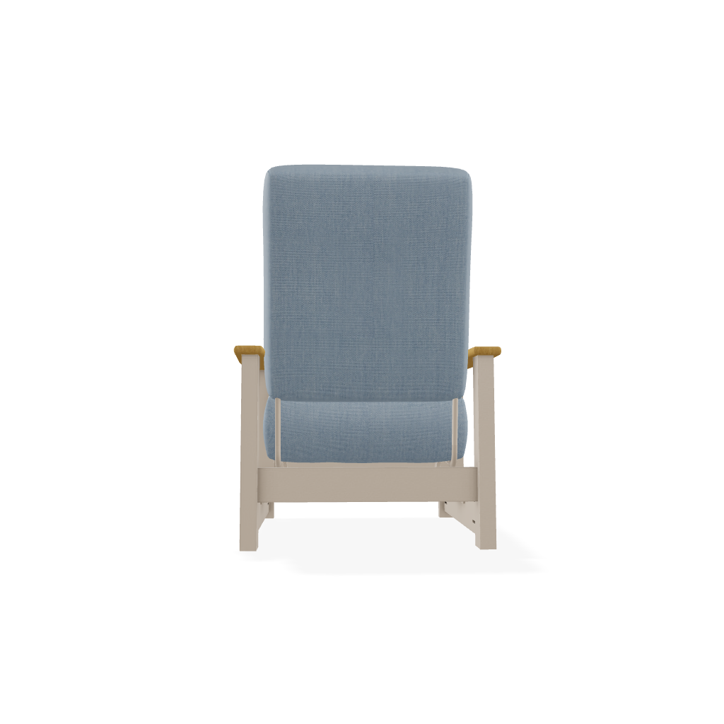Telescope Casual Leeward Cushion Hidden Motion Arm Chair – RT0 Teak Rustic Polymer Arms