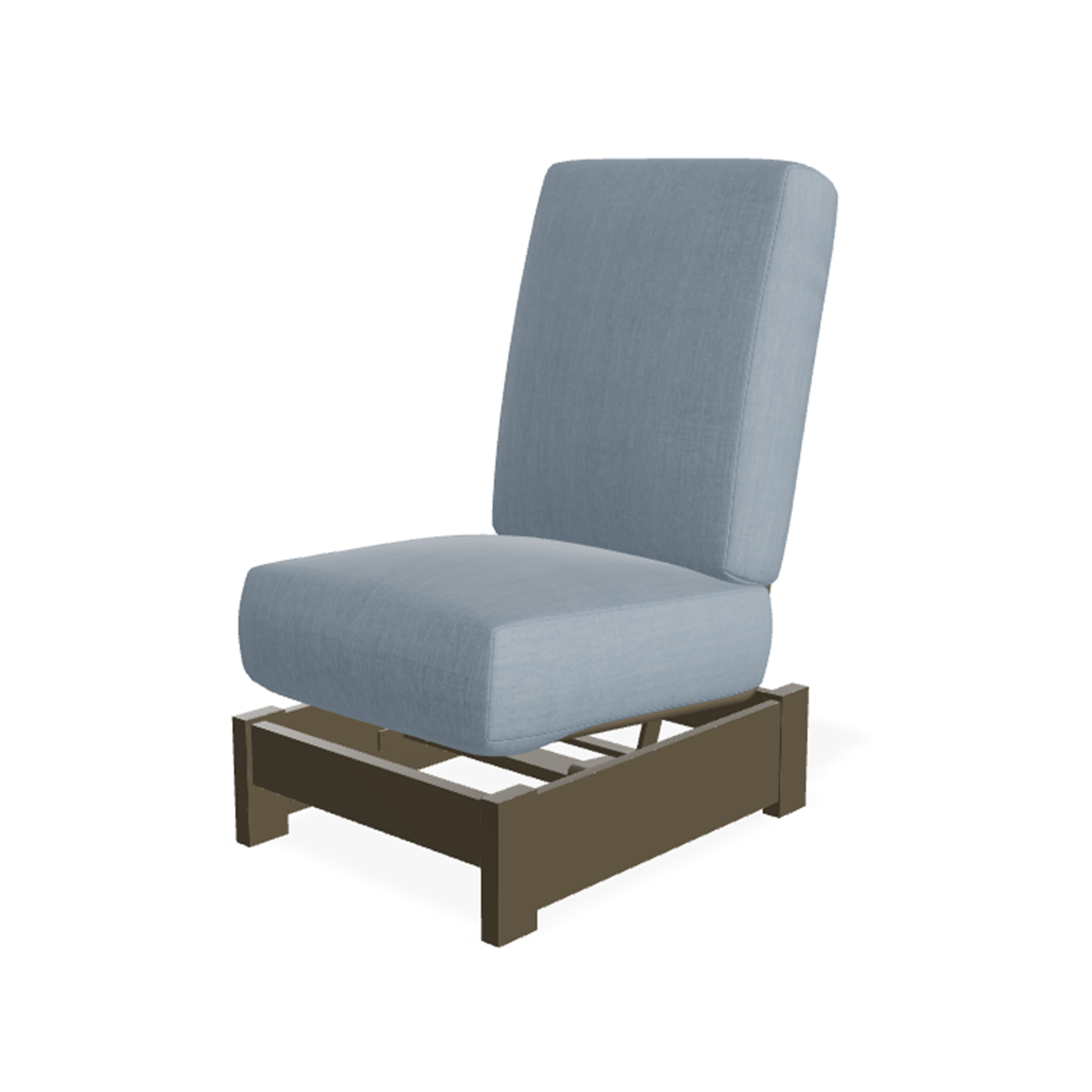 Telescope Casual Leeward MGP Cushion Armless Single-Seat Hidden Motion Sectional – Smooth Reclining Modular Comfort