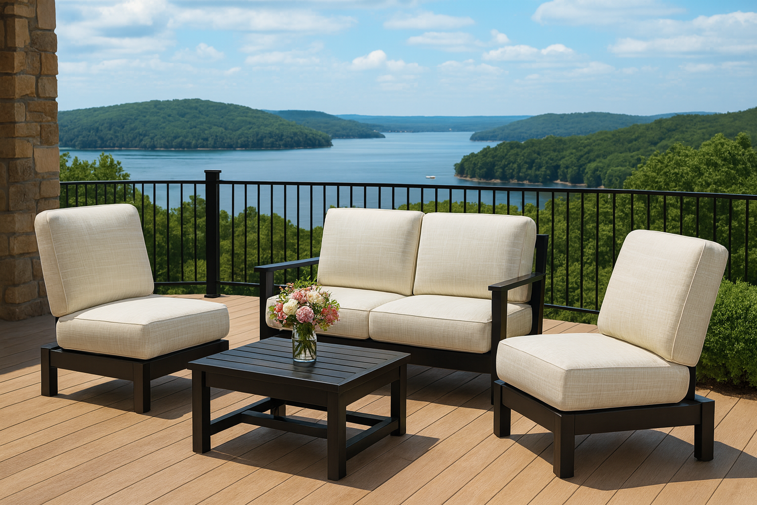 Telescope Casual Leeward MGP Cushion Armless Single-Seat Hidden Motion Sectional – Smooth Reclining Modular Comfort