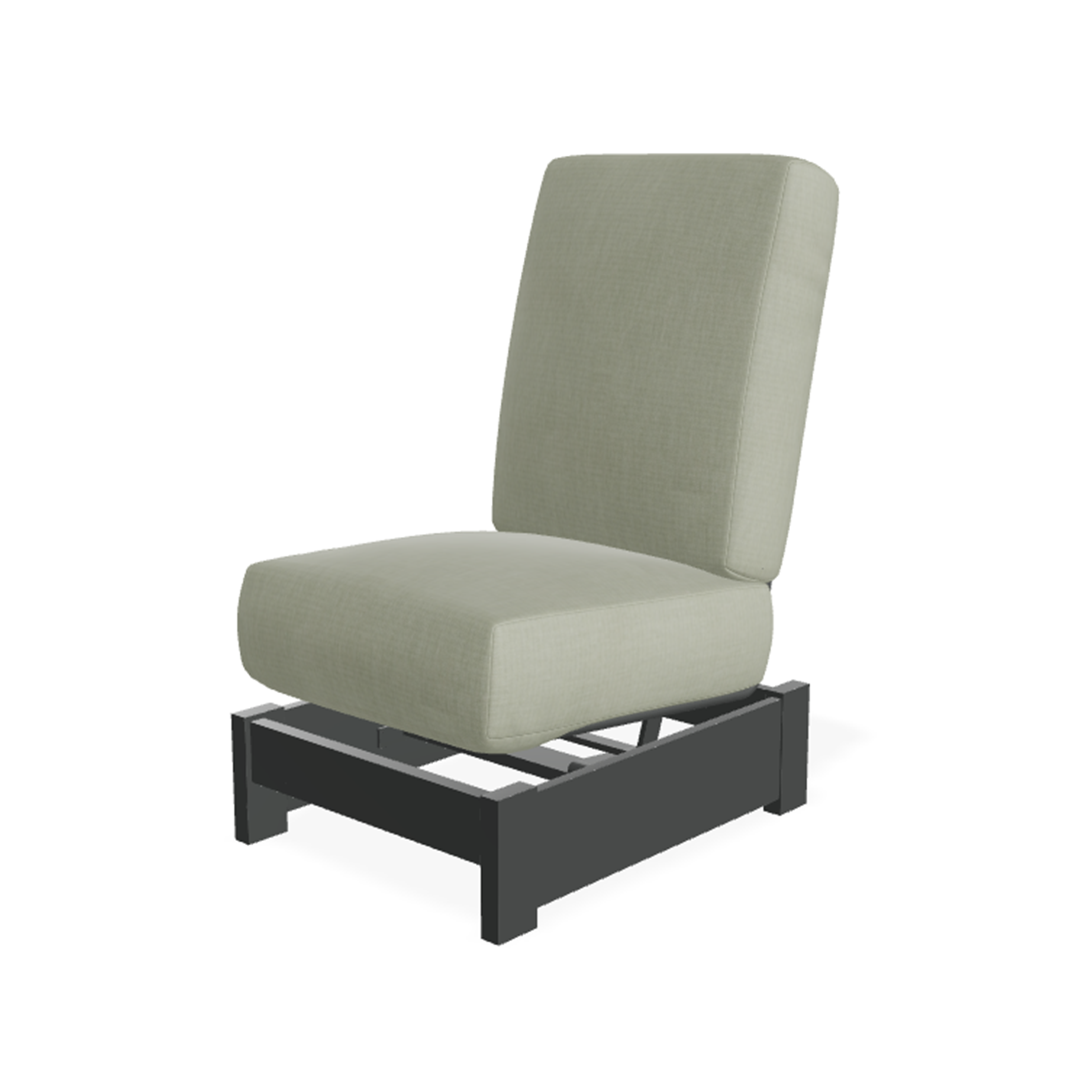 Telescope Casual Leeward MGP Cushion Armless Single-Seat Hidden Motion Sectional – Smooth Reclining Modular Comfort