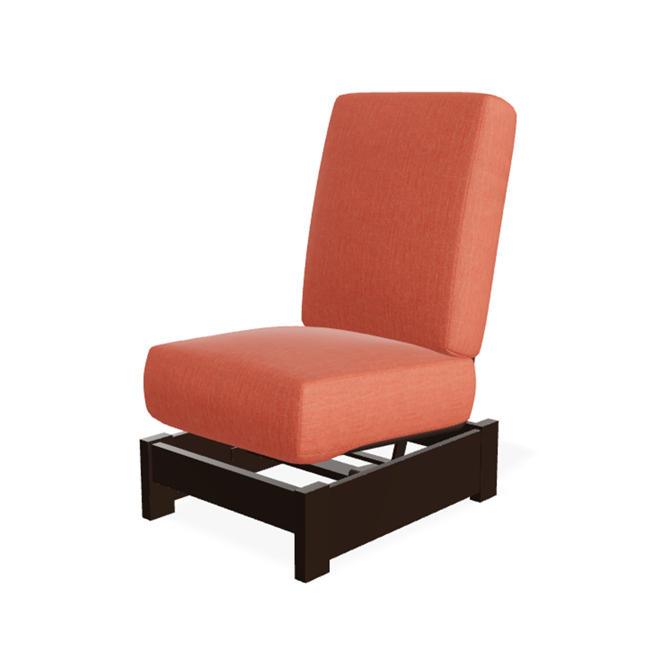 Telescope Casual Leeward MGP Cushion Armless Single-Seat Hidden Motion Sectional – Smooth Reclining Modular Comfort