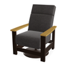 Telescope Casual Leeward MGP Supreme Cushion Swivel Hidden Rocker with RT0 Teak Rustic Polymer Arms thumbnail