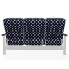Telescope Casual Leeward Cushion Three-Seat Sofa with RX0 Boardwalk Rustic Polymer Arms thumbnail